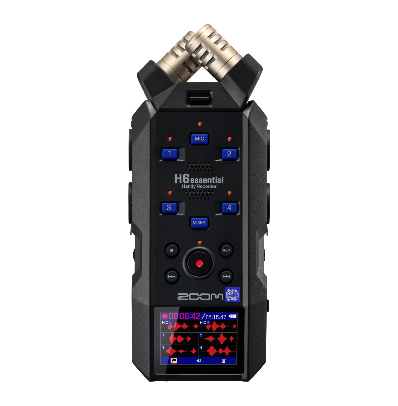 Портативний аудіорекордер Zoom H6essential 32-bit float